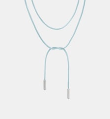 Collier textile bleu clair Thomas Sabo