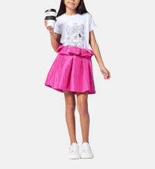 T-shirt avec imprimé placé Karl Lagerfeld Kids