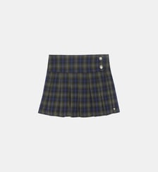 Jupe -  coton motif tartan Tartine Et Chocolat