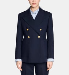 Veste de tailleur en laine Sandro