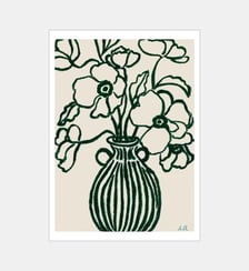 Poster   Poppy Studies lll - The Poster Club x Anine Cecilie Iversen Poster & Frame