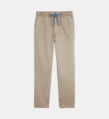 Pantalon 558 en coton stretch à taille élastiquée Serge Blanco