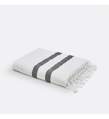 Drap de bain en coton bio, doublé éponge La Redoute Interieurs