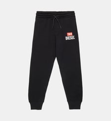 Pantalon en molleton avec logo Diesel Kids