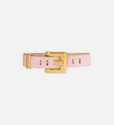 Ceinture Anthem en cuir lisse Balmain