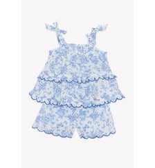 Ensemble court -  coton imprimé inspiration toile de jouy Tartine Et Chocolat