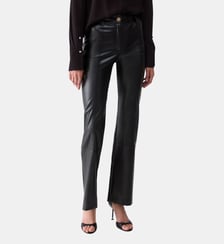 Pantalon en tissu enduit Liu Jo