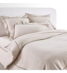 Housse de couette en lin lavé AM.PM