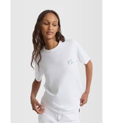 t-shirt Le Mixte Give Love en coton noir Agnès b.