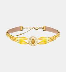 Collier ras doré à l'or fin - Arizona Dream Satellite