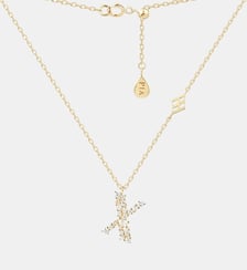 Collier Initiale X Or Jaune PIAPARIS