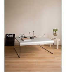 Grande table basse en inox Donna N°1520- Produit chiné Debongout