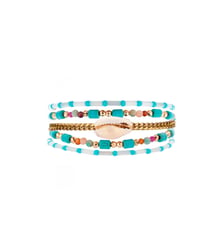 Manchette bracelet multiliens NUSA Hipanema
