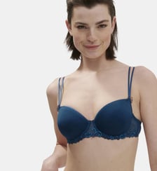 Soutien-gorge corbeille avec armatures Delice à broderies Simone Pérèle
