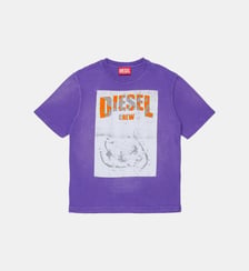 T-shirt avec logo imprimé Diesel Kids