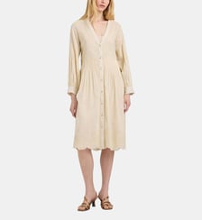 Robe elpaso bis en voile brodé Momonì