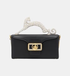 Sac à main Pencil Cat Nano en cuir Lanvin