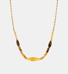 Collier réglable   doré à l'or fin - Arizona Dream Satellite