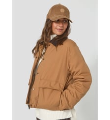 Doudoune velours côtelé col chemise Keita Jott
