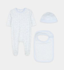 Ensemble pyjama, bavoir et bonnet Marc Jacobs Kids