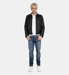 Blouson Base Crinkle cuir Zadig&Voltaire