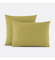 Taie d'oreiller unie en percale de coton, 80 fils La Redoute Interieurs