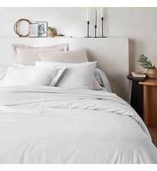Housse de couette unie coton biologique La Redoute Interieurs