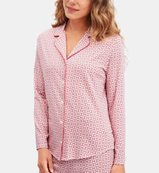 Chemise à manches longues avec boutons Favourites Love Calida