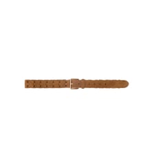 Ceinture tressée en suède Maje