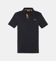 Polo droit Milton coton piqué stretch Schott