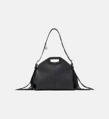 Sac Miss M en cuir grainé Maje
