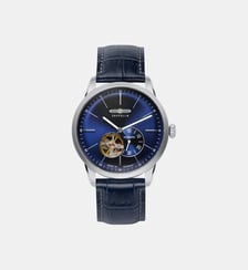 Montre automatique Flatine Bleu foncé Z-7364-3 Zeppelin