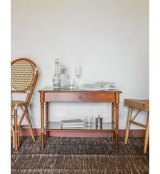 Table d'appoint en bois Francine N°363- Produit chiné Debongout