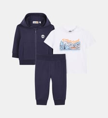 Pantalon ensemble, t-shirt et cardigan Timberland