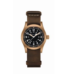Montre mécanique Khaki field Noir H69459530 Hamilton