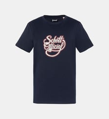 T-shirt imprimé logo vintage Schott