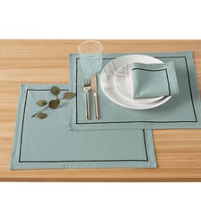 Lots 4 sets de table lin/coton lavé Métis Bourdon La Redoute Interieurs