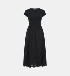 robe longue bi matière - rynah Gerard Darel