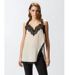 Top lingerie à dentelle Pinko