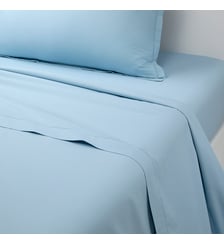 Drap plat en percale de coton Desforges