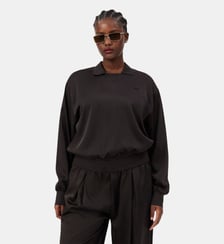 Polo relaxed fit satiné Lacoste