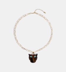 Collier double chaînes avec charm FABELLA Hipanema
