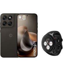 Smartphone Pack G77 256Go Noir + Watch Noir Motorola
