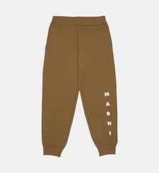Pantalon de jogging en polaire avec logo Marni