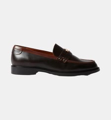 Mocassins cuir chocolat Claudie Pierlot