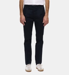 Pantalon en coton marine Atelier Privé