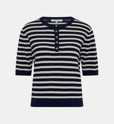 Pull marin à manches courtes - LAINA Gerard Darel