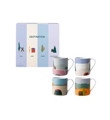 Coffret 4 Mugs 30 Cl - Destination Degrenne