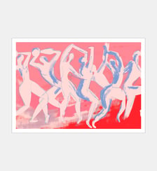 Poster   Dancing - The Poster Club x By Garmi Poster & Frame