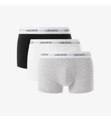 Lot de 3 boxers signature en coton stretch Lacoste
